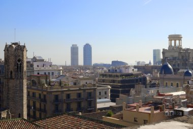 Cityscape of Barcelona. Spain