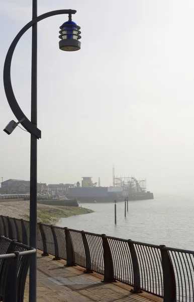 Frente al mar de Portsmouth. Hampshire. Inglaterra —  Fotos de Stock