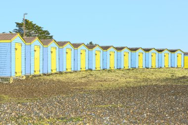 plaj kulübe littlehampton, Sketch. İngiltere