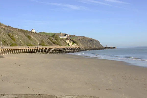 Stranden vid folkestone harbour. Kent. England — Stockfoto