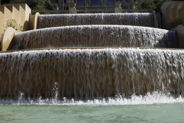 Cascada en el Museo Nacional de Arte. Barcelona. España — Foto de Stock