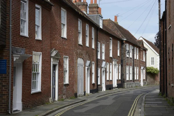 Case di città a Chichester. Inghilterra — Foto Stock