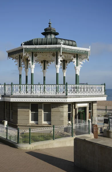 Bandstand on Brighton seafront. England — Stock Photo, Image