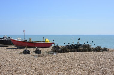 bognor, denize sıfır. Sussex. İngiltere