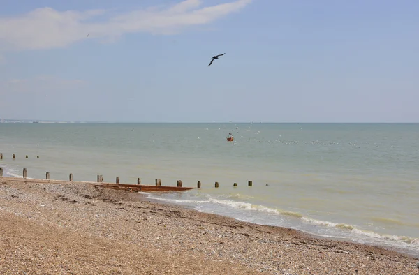Vale la pena estar frente al mar. Sussex. Inglaterra — Foto de Stock