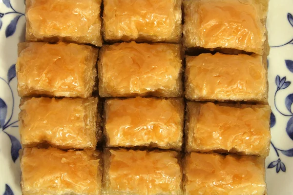 Baklava, makanan penutup Turki yang paling terkenal — Stok Foto