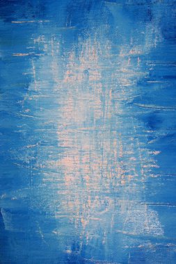 Tablo üzerinde soyut resim