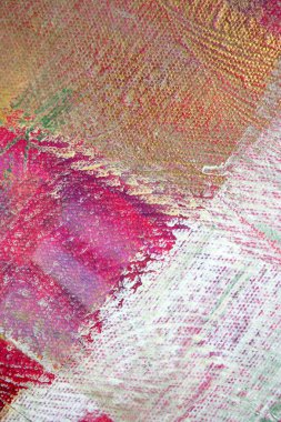 gri renkte boyalı tuval