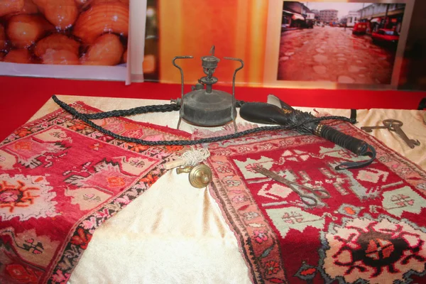 Antique turkish carpets — Stock Photo, Image