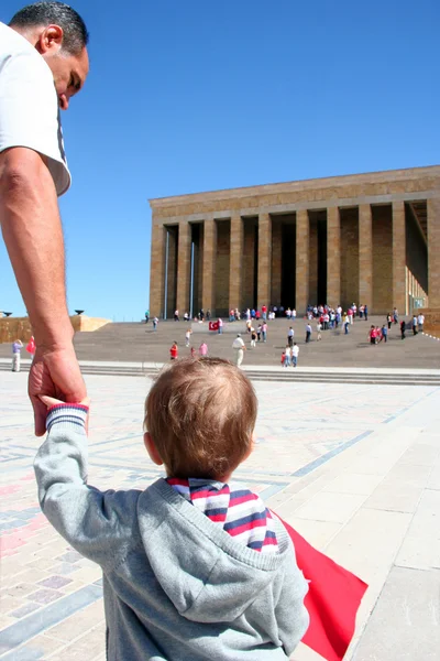 Going to the anitkabir — Stock Photo, Image
