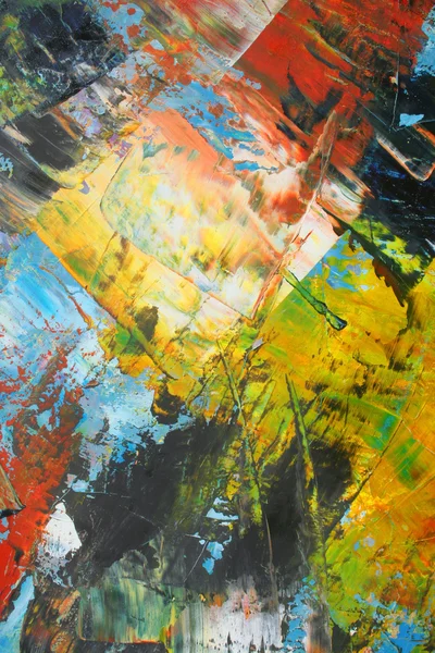 Abstract painting on canvas — Stock Photo, Image