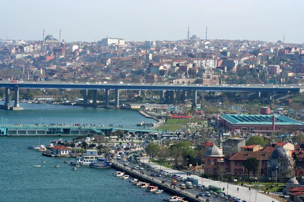 Θέα στην Κωνσταντινούπολη φωσφόρου — Φωτογραφία Αρχείου