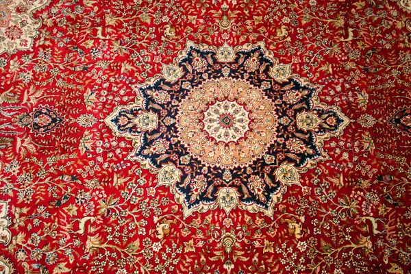 土耳其地毯作为背景的详细信息 — 图库照片