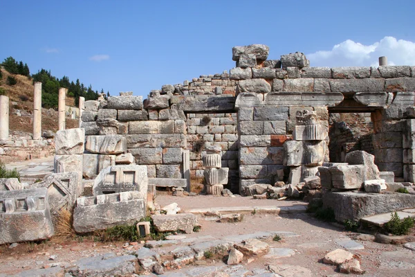 Ancient ephesus ruins — Stock Photo, Image