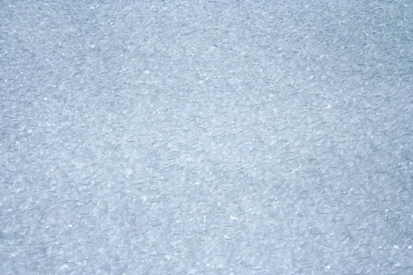 Affascinante cristallo ghiacciato sfondo neve — Foto Stock