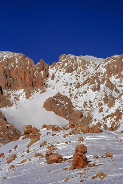 Magnifique vue sur le ciel depuis la montagne — Photo