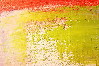 arka plan olarak boyalı tuval.