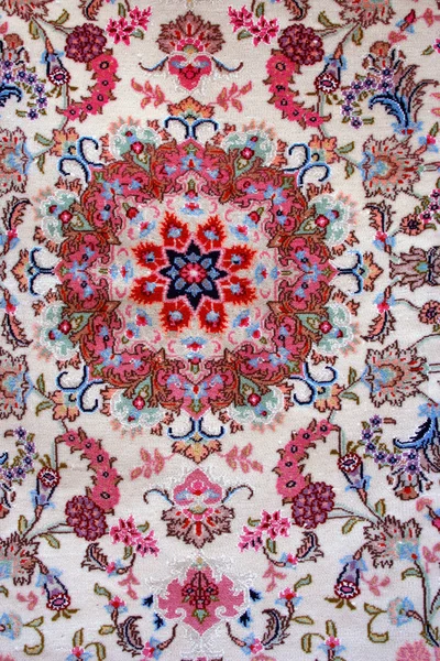 Beautiful turkish carpet with pattern — Stock Photo, Image