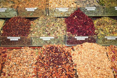 lezzetli sağlıklı doğal çay ın Bazaarı ekranda