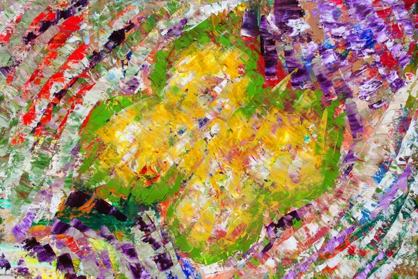 Abstrakte Kleeblattmalerei als Hintergrund — Stockfoto