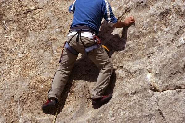 Climbing the mountain — Stock Photo, Image