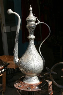 eski bir gümüş Türk ot