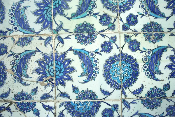 Detalhe azulejo turco como fundo — Fotografia de Stock