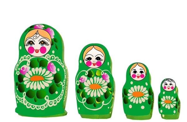 Matryoshka dolls — Stock Photo, Image