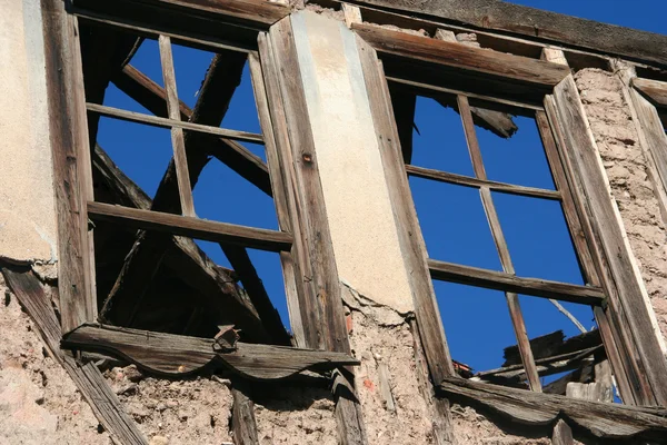 Old House window ruin — Stock Photo, Image