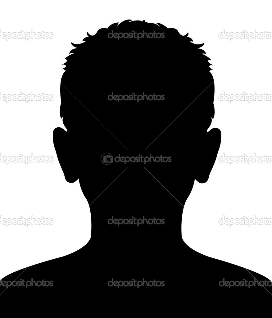 Download Boy head silhouette — Stock Photo © Dr.Art #42217853