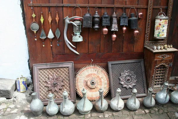 Tienda de recuerdos en Safranbolu Cirty turística, pavo — Foto de Stock