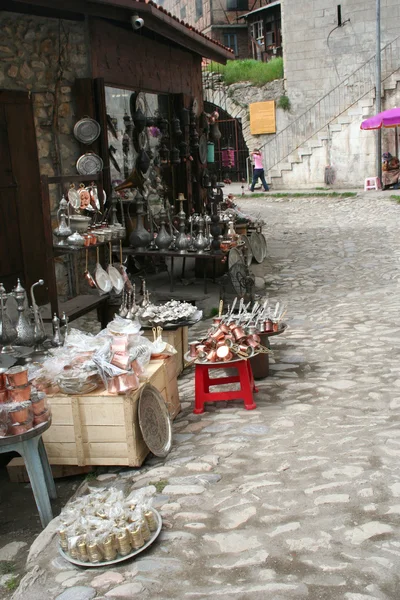 Loja de recordações em Safranbolu cirty turístico, peru — Fotografia de Stock