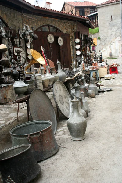 Tienda de recuerdos en Safranbolu Cirty turística, pavo —  Fotos de Stock