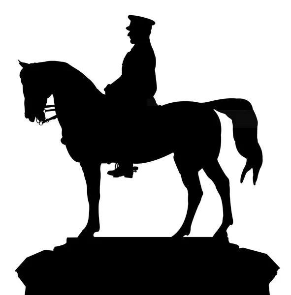 sylwetka wektor pomnikiem Ataturka