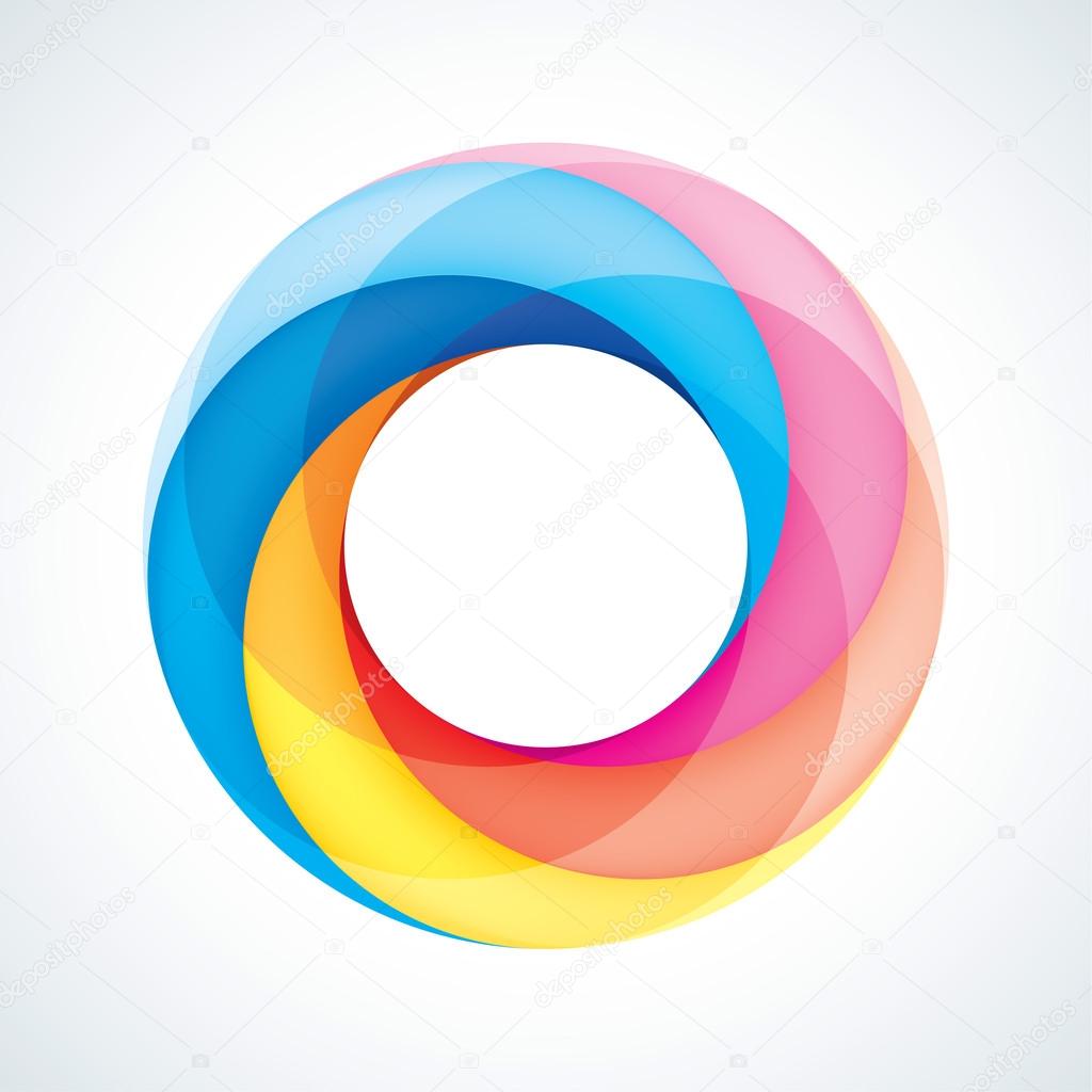 Abstract Infinite loop logo template. Corporate icon