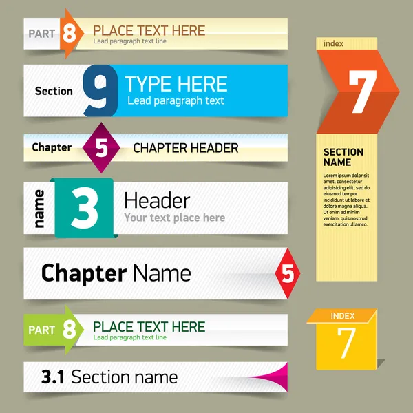 Modern infographics seçenekleri afiş. vektör çizim. olabilir — Stok Vektör