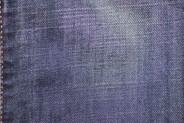 Fabric from cotton, natural, a jeans, close-up — Stock Photo, Image