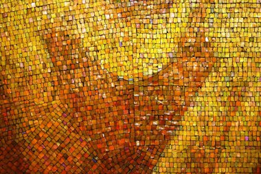 Mosaic drawing from marble clipart