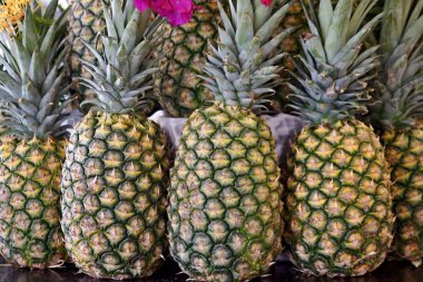 ananas yakın çekim