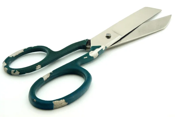 Scissors on a white background — Stock Photo, Image