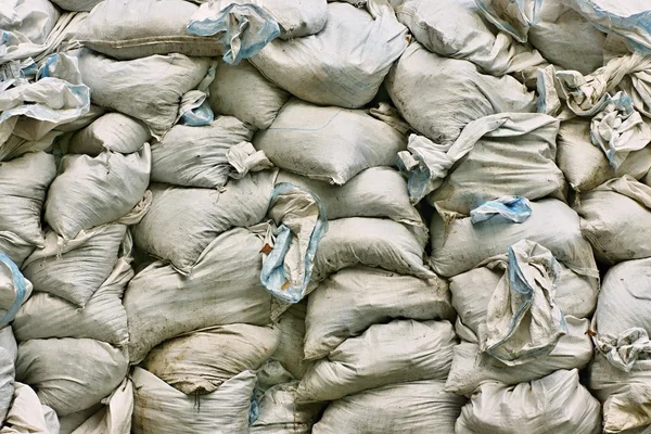 Kuru çöp torbaları — Stok fotoğraf