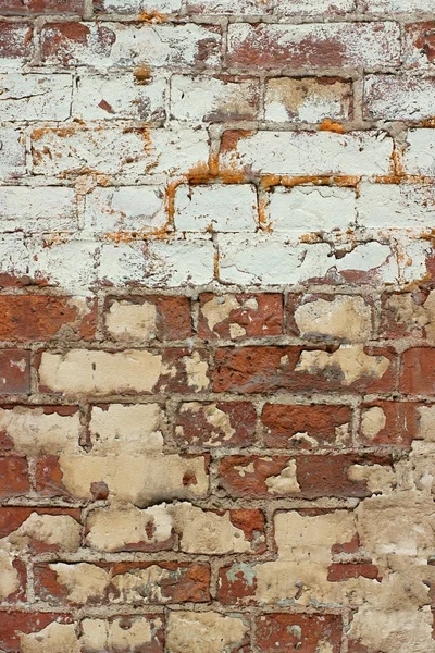赤レンガから古い壁 — ストック写真