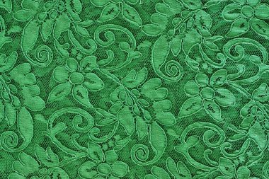 bir malzemeden dantel kumaş dokusu