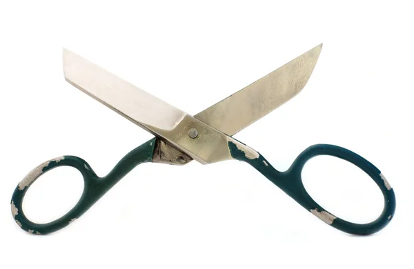 Scissors on a white background — Stock Photo, Image