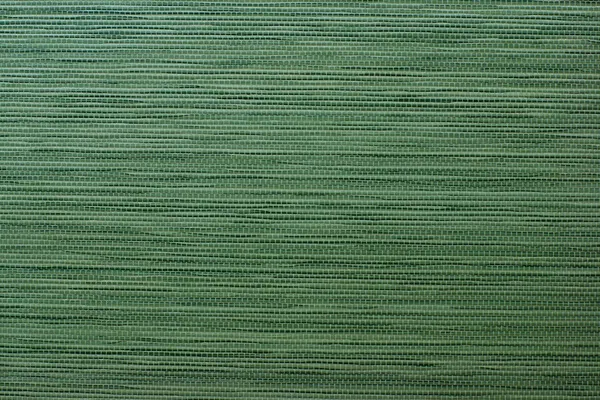 Green texture from a straw mat — Stock Photo, Image