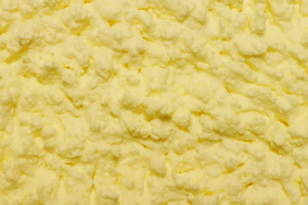 カッテージ チーズ表面のテクスチャ — ストック写真