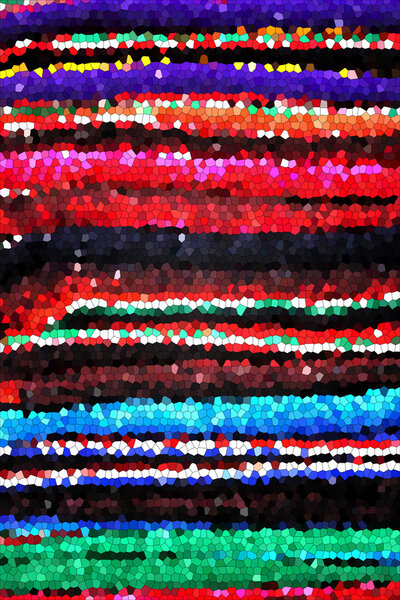 Яркая цветовая мозаика
