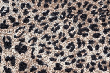 leopar desenli örgü kumaş dokusu
