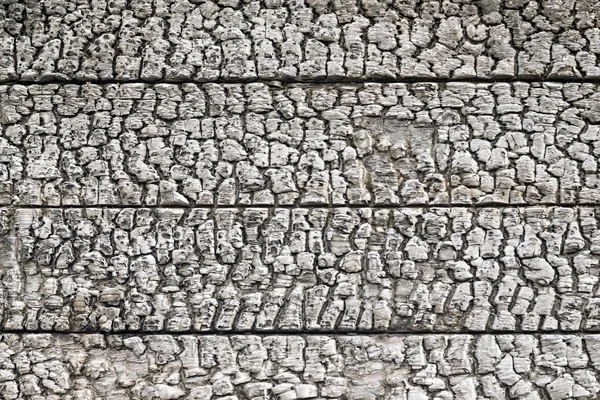 Textuur van gebrande houten planken — Stockfoto