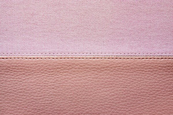 fabric and skin are sewed together